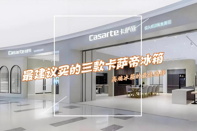 帝冰箱：性价比高卖得最好用户口碑公认！尊龙凯时·中国网站最建议买的三款卡萨(图3)